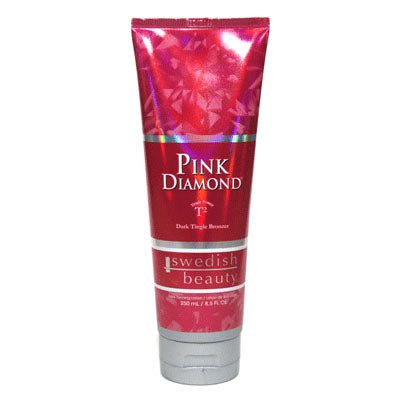 Swedish Beauty Pink Diamond Moisturizing and Toning Tingle Bronzer Tanning Lotion