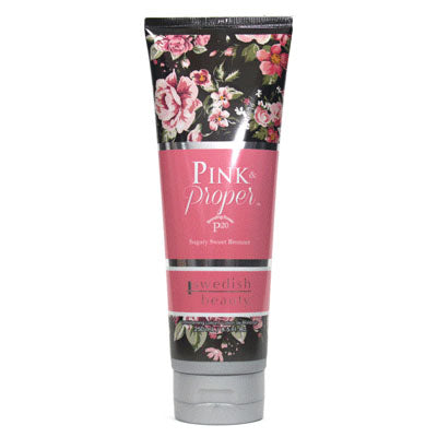 Swedish Beauty Pink and Proper Bronzing Tanning Bed Lotion