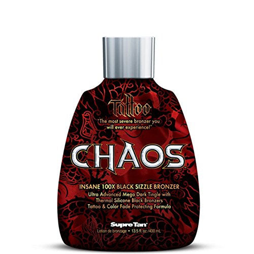 Supre Chaos Hot Tingle Tanning Lotion Bronzer with Cocoa Butter and Olive Oil