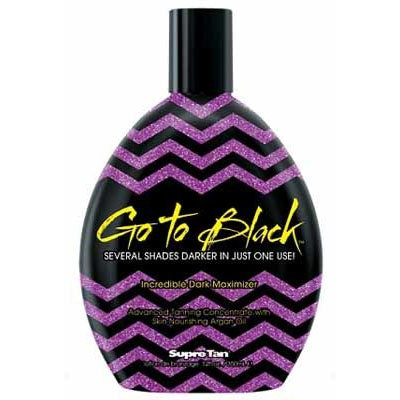Supre Tan Go To Black Maximizer Tanning Lotion