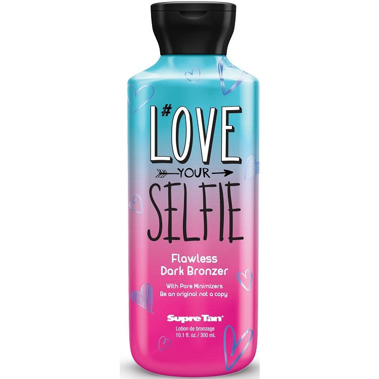 Supre Tan Love Your Selfie Flawless Dark Bronzing Tanning Lotion for Indoor Tanning