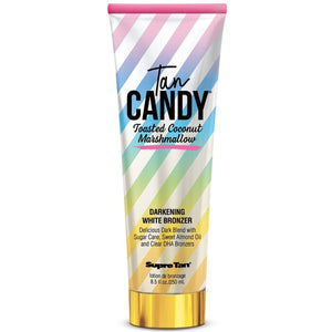 Supre Tan Candy Toasted Coconut Marshmallow Darkening White Bronzer Tanning Lotion