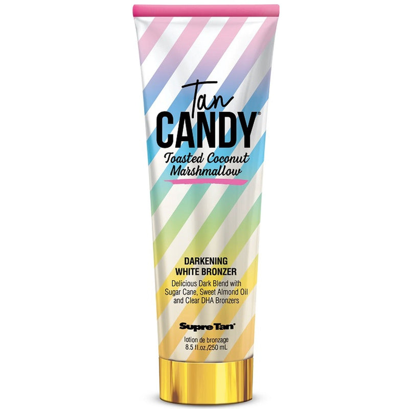 Supre Tan Candy Toasted Coconut Marshmallow Darkening White Bronzer Tanning Lotion