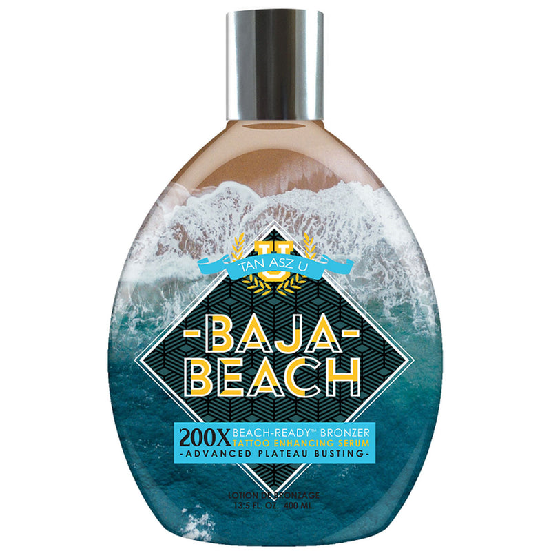 Tan Asz U Baja Beach 200X Beach-Ready Bronzer Tanning Lotion