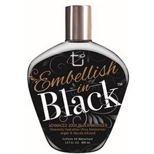 Tan Incorporated Embellish in Black Tanning Lotion