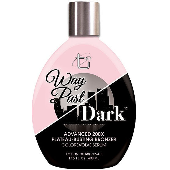Tan Inc Way Past Dark Plateau Busting Tanning Lotion Bronzer with DHA - Great Tanning Bed Lotion